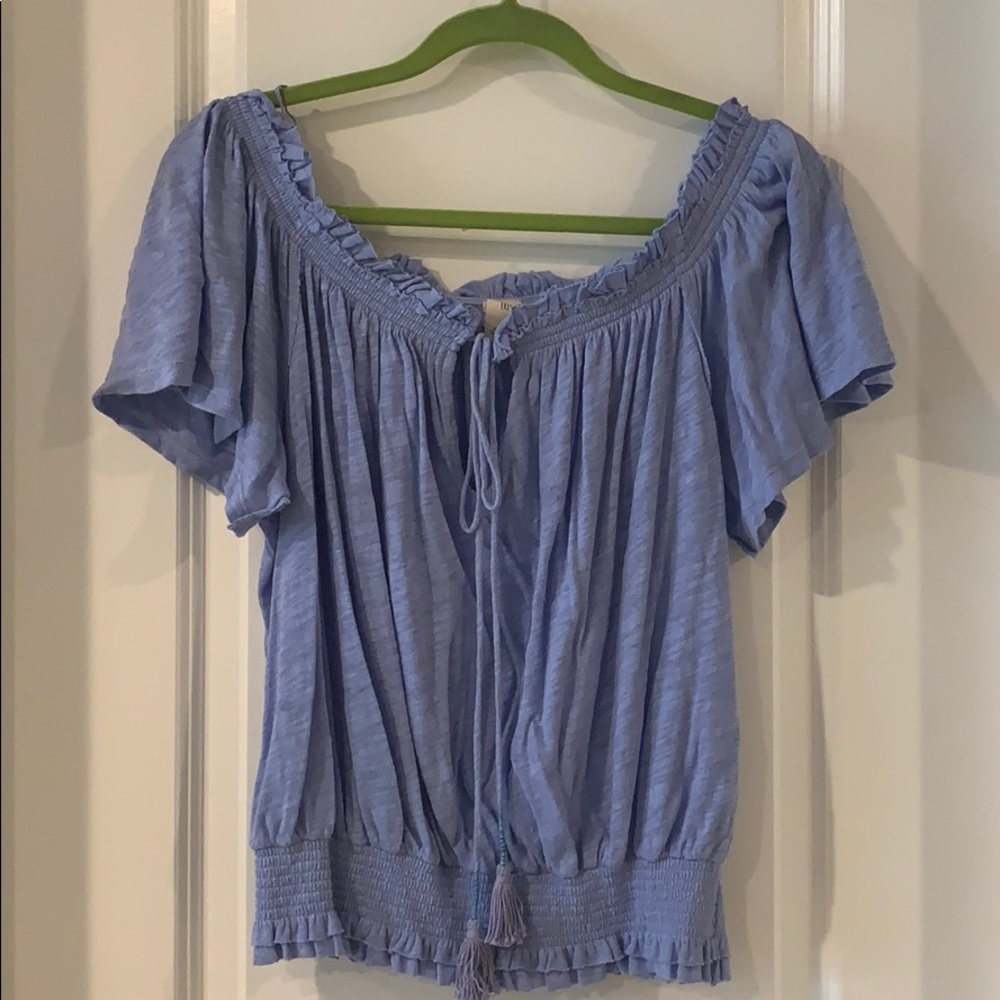 free people off the shoulder top